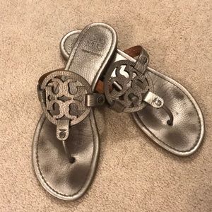 Tory Burch flip flops size 9